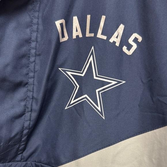 NFL Navy and White Windbreaker Jacket - Picture 3 of 5